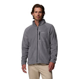 Columbia Men's Fast Trek II Full Zip Fleece City Grey / Small - 53 Degrees North