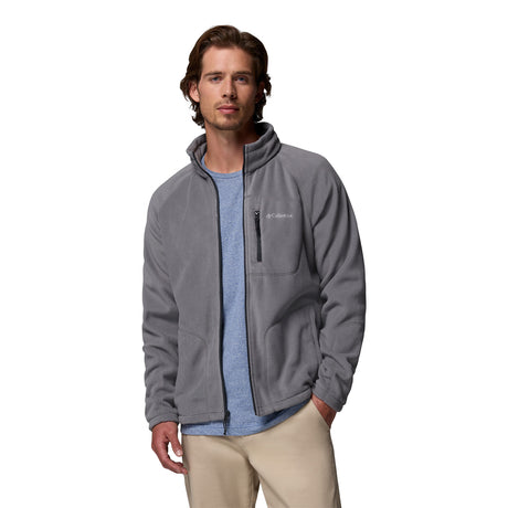 Columbia Men's Fast Trek II Full Zip Fleece City Grey / Small - 53 Degrees North