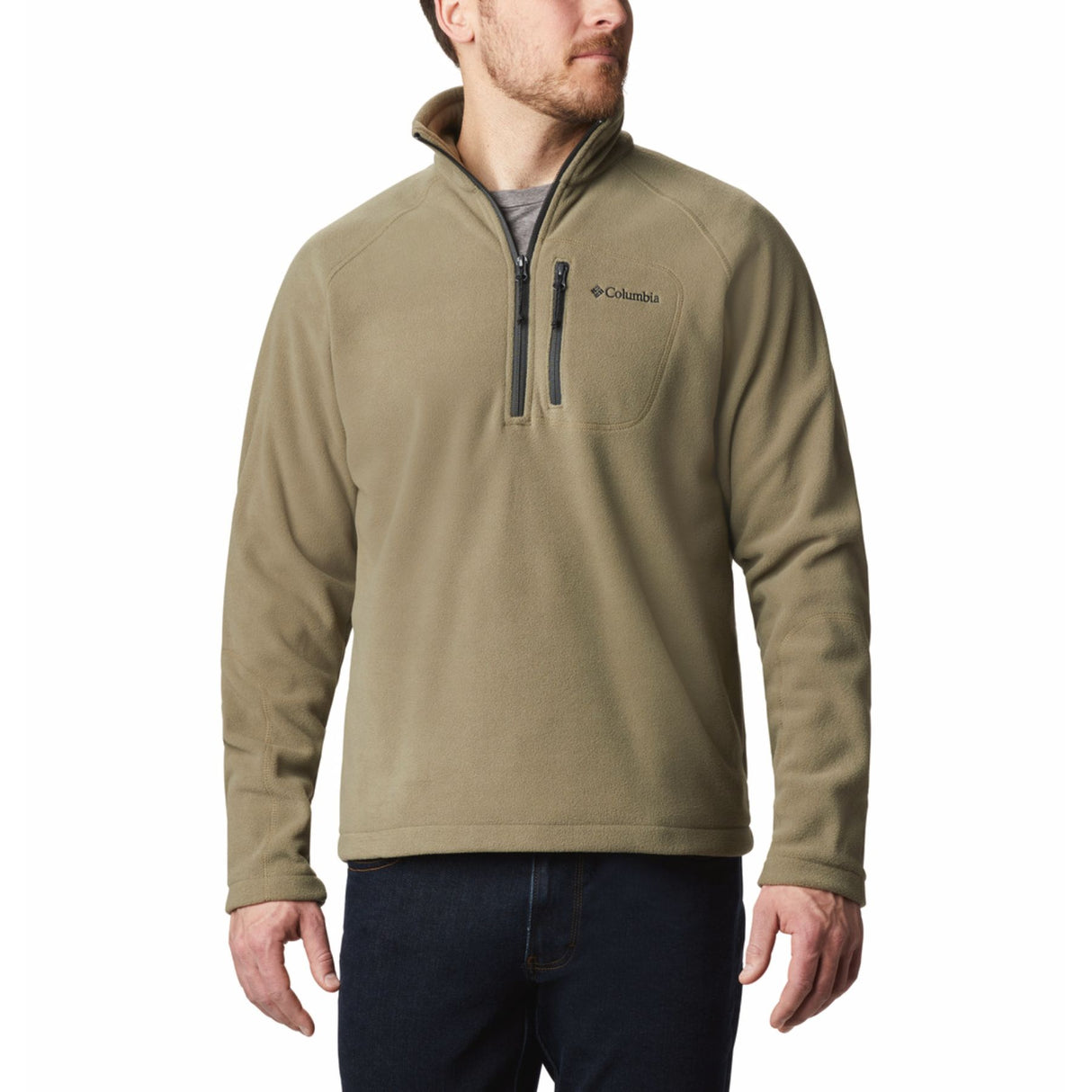 Columbia Men's Fast Trek III Half Zip Fleece Sunstone / Small-Sunstone / Medium-Sunstone / Large-Sunstone / X-Large-Sunstone / XX-Large - 53 Degrees North 