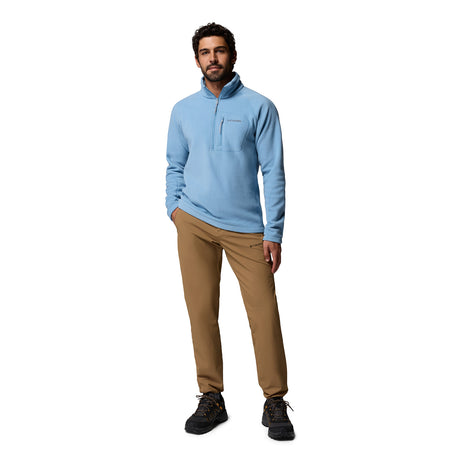 Columbia Men's Fast Trek III Half Zip Fleece Rainy Day / Small - 53 Degrees North