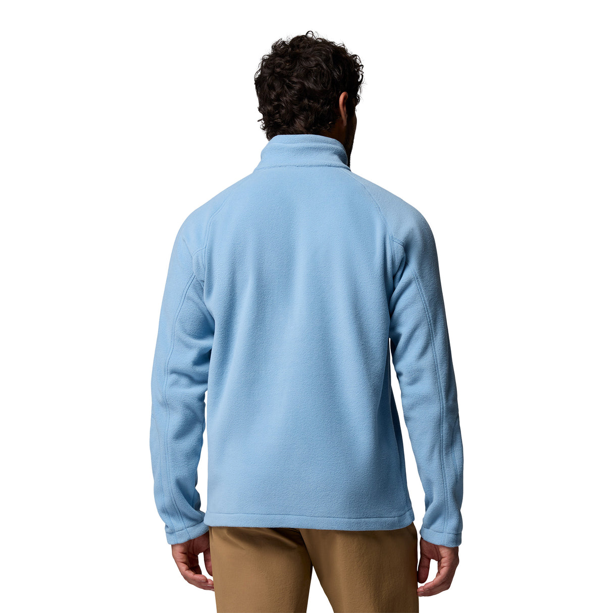 Columbia Men's Fast Trek III Half Zip Fleece Rainy Day / Small - 53 Degrees North