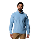 Columbia Men's Fast Trek III Half Zip Fleece Rainy Day / Small - 53 Degrees North
