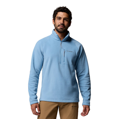Columbia Men's Fast Trek III Half Zip Fleece Rainy Day / Small - 53 Degrees North