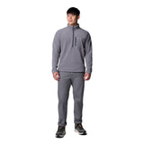 Columbia Men's Fast Trek III Half Zip Fleece Rainy Day / Small - 53 Degrees North
