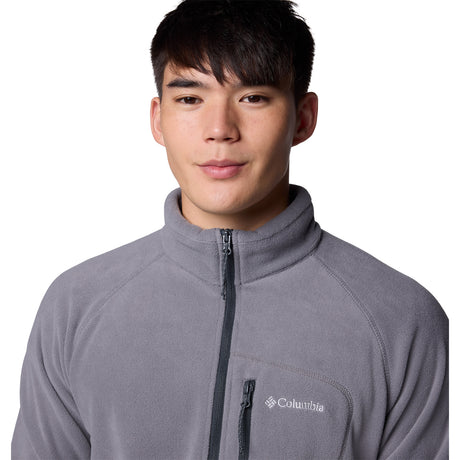 Columbia Men's Fast Trek III Half Zip Fleece Rainy Day / Small - 53 Degrees North