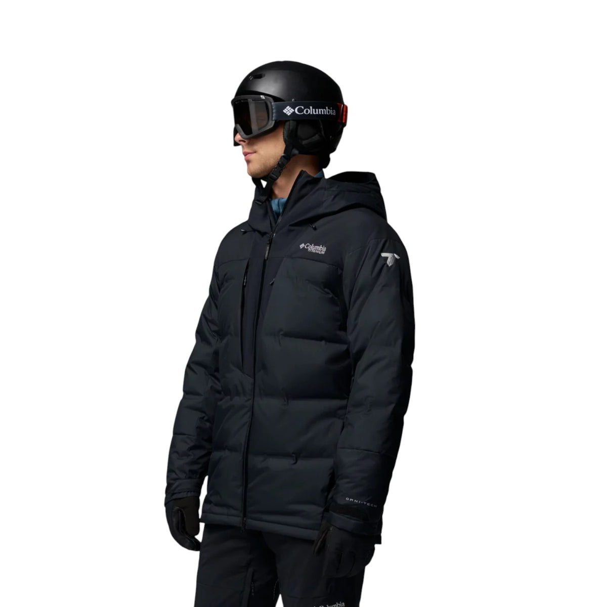 Columbia Men's Glacier Ridge Down Jacket Black / Small - 53 Degrees North
