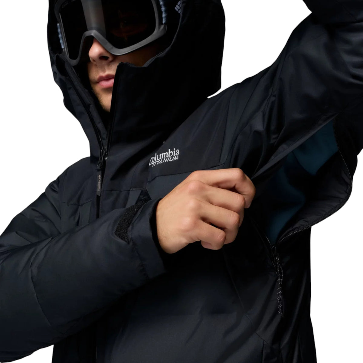 Columbia Men's Glacier Ridge Down Jacket Black / Small - 53 Degrees North