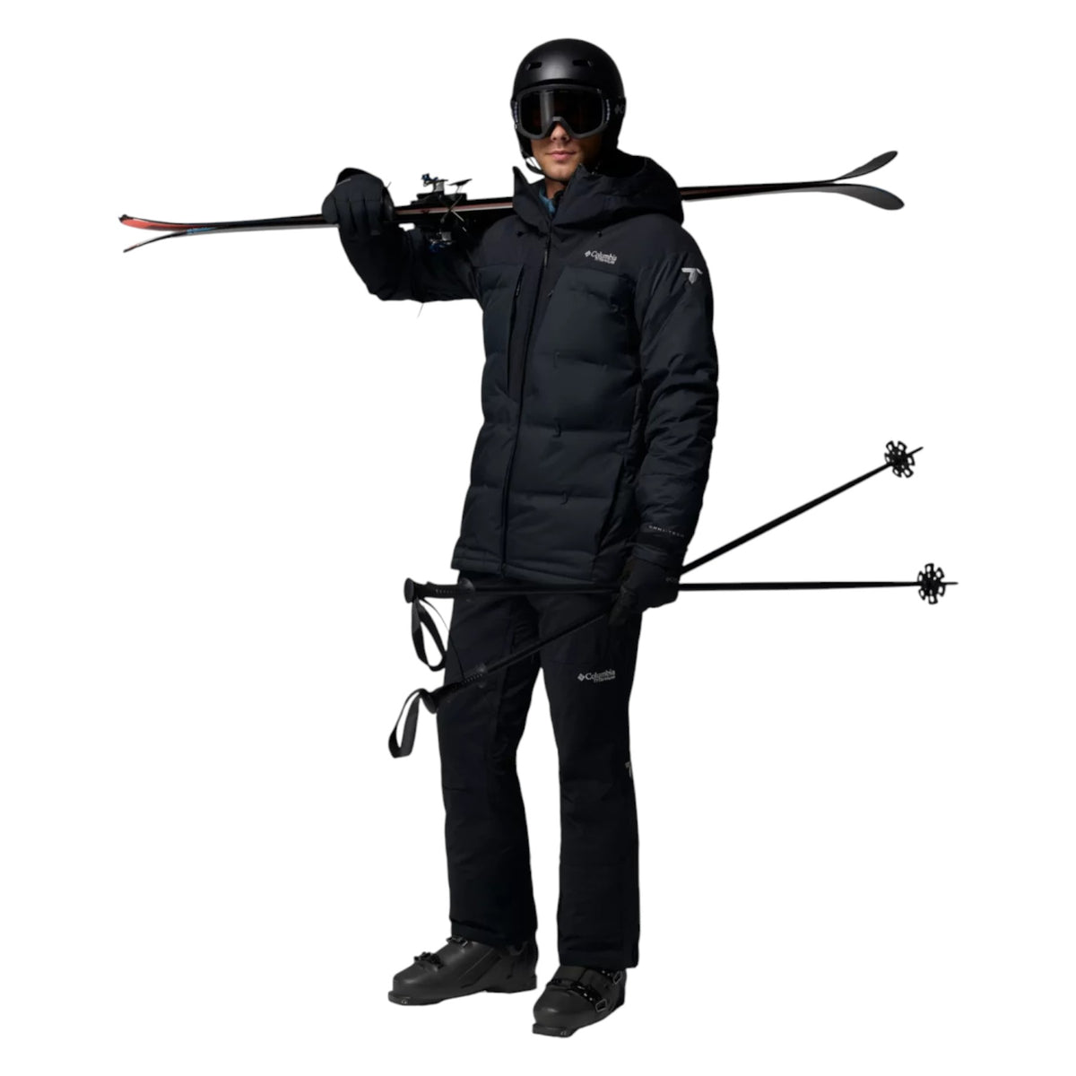 Columbia Men's Glacier Ridge Down Jacket Black / Small - 53 Degrees North