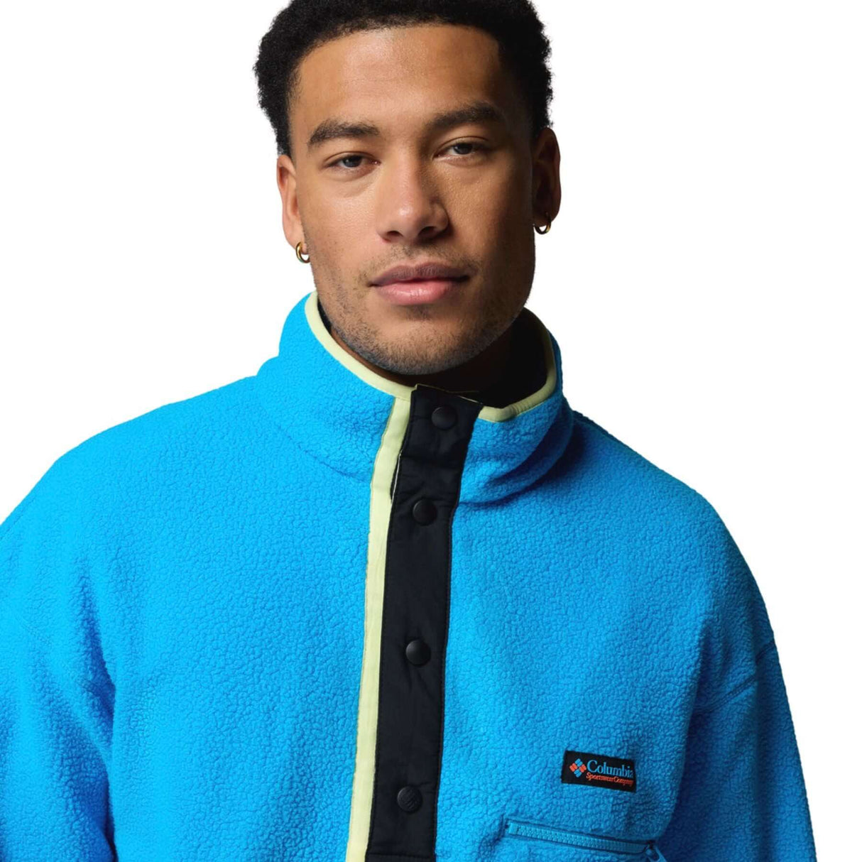 Columbia Men's Helvetia II Half Snap Fleece Citron Haze / Small-Citron Haze / Medium-Citron Haze / Large-Citron Haze / X-Large-Citron Haze / XX-Large - 53 Degrees North 