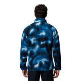 Columbia Men's Helvetia II Printed Half Snap Fleece Phoenix Blue Dyeflow / Small - 53 Degrees North