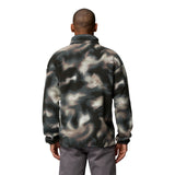 Columbia Men's Helvetia II Printed Half Snap Fleece Phoenix Blue Dyeflow / Small - 53 Degrees North