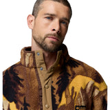 Columbia Men's Helvetia II Printed Half Snap Fleece Delta Soarin / Small - 53 Degrees North