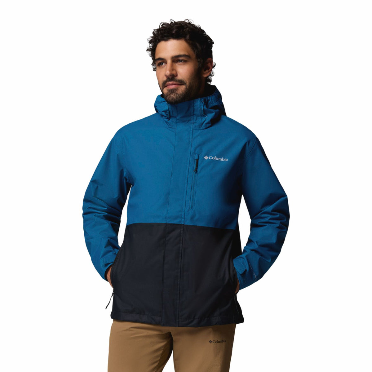Columbia Men's Hikebound II Jacket Phoenix Blue/Black / Small - 53 Degrees North
