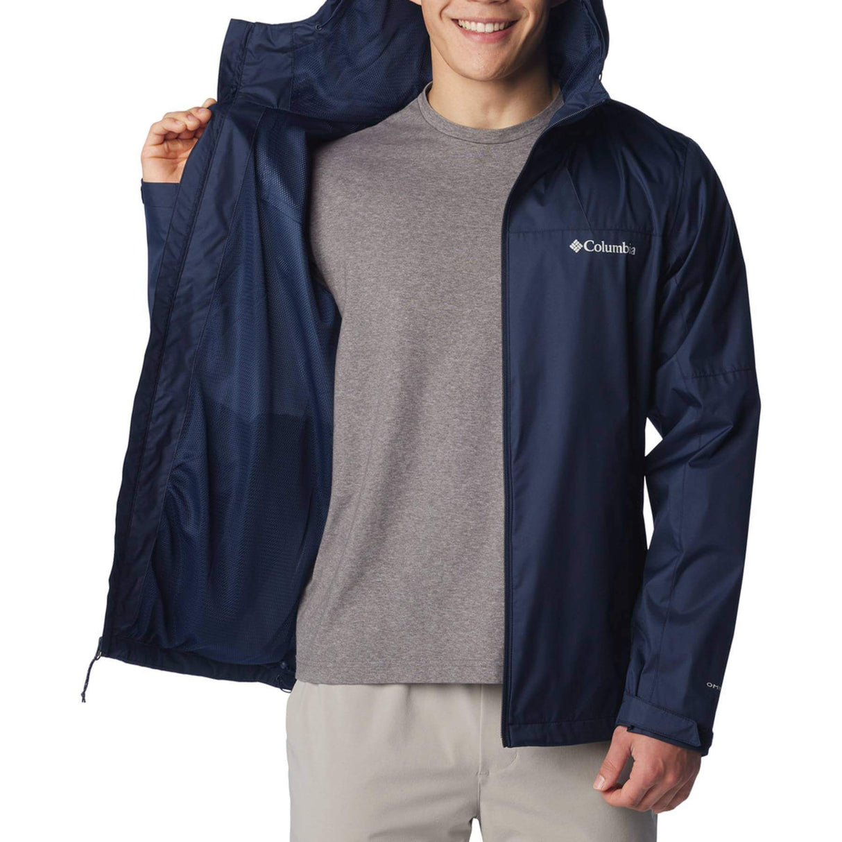 Columbia Men's Inner Limits III Jacket Everblue/Shark/Crushed Blue / Small-Everblue/Shark/Crushed Blue / Medium-Everblue/Shark/Crushed Blue / Large-Everblue/Shark/Crushed Blue / X-Large-Everblue/Shark/Crushed Blue / XX-Large - 53 Degrees North 