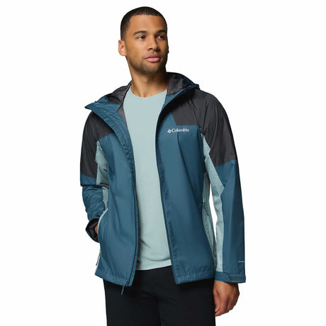 Columbia Men's Inner Limits III Jacket Everblue/Shark/Crushed Blue / Small-Everblue/Shark/Crushed Blue / Medium-Everblue/Shark/Crushed Blue / Large-Everblue/Shark/Crushed Blue / X-Large-Everblue/Shark/Crushed Blue / XX-Large - 53 Degrees North 
