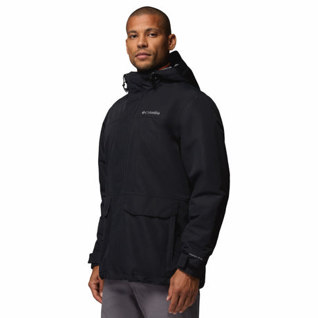 Columbia Men's Landroamer Fleece Lined Jacket Black / Small - 53 Degrees North