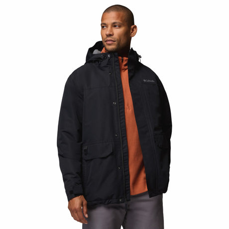 Columbia Men's Landroamer Fleece Lined Jacket Black / Small - 53 Degrees North