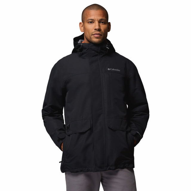 Columbia Men's Landroamer Fleece Lined Jacket Black / Small - 53 Degrees North
