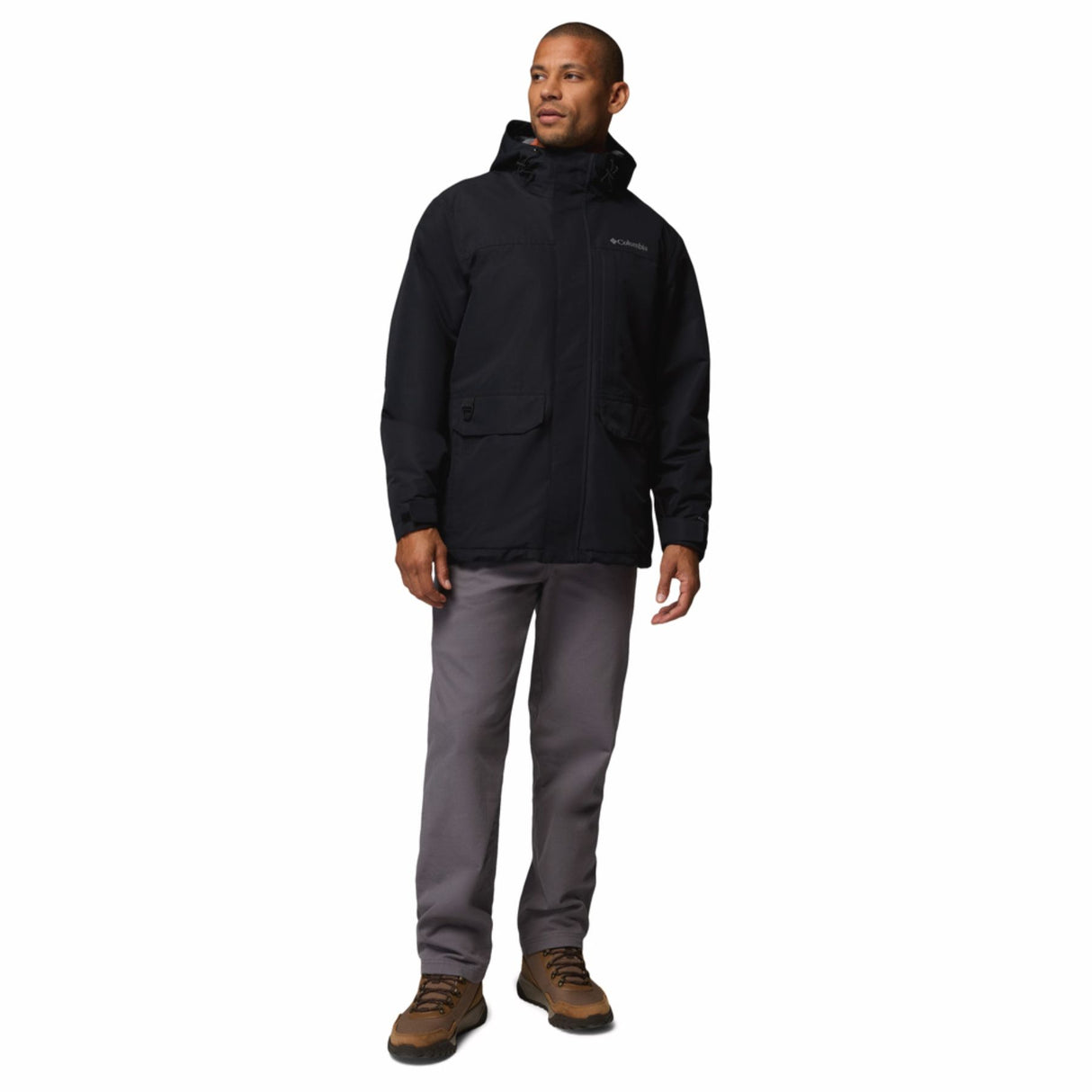 Columbia Men's Landroamer Fleece Lined Jacket Black / Small - 53 Degrees North