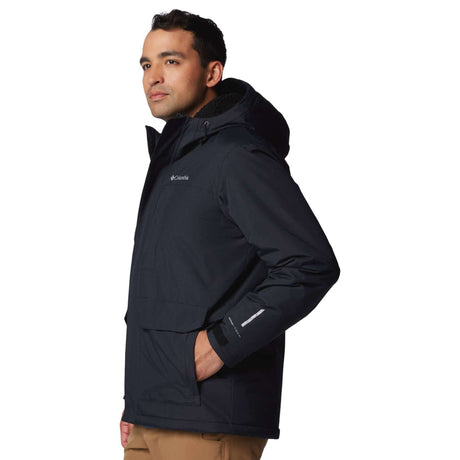 Columbia Men's Landroamer Sherpa Lined Jacket Black / Small-Black / Medium-Black / Large-Black / X-Large-Black / XX-Large - 53 Degrees North 
