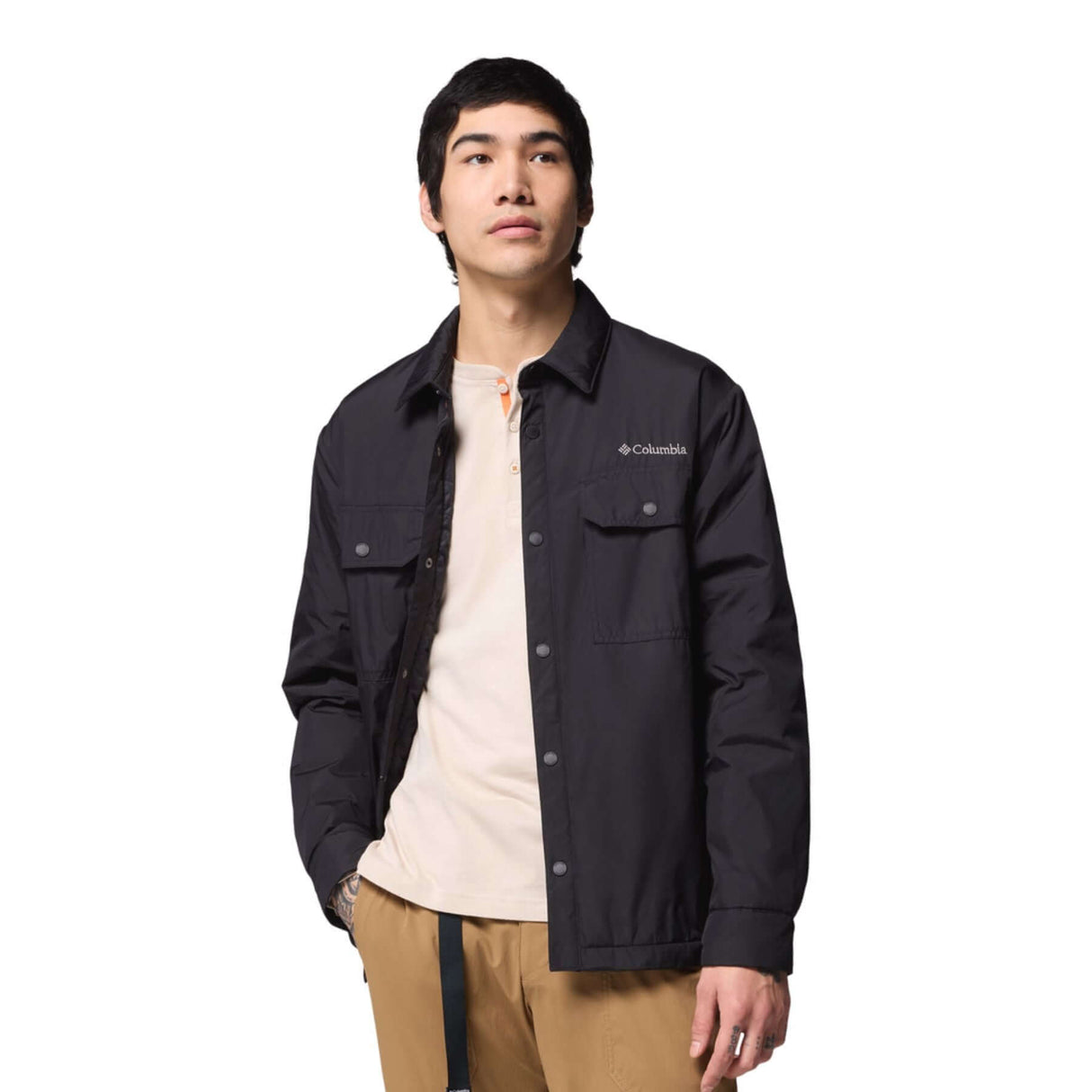 Columbia Men's Landroamer Shirt Jacket Black / Small-Black / Medium-Black / Large-Black / X-Large-Black / XX-Large - 53 Degrees North 
