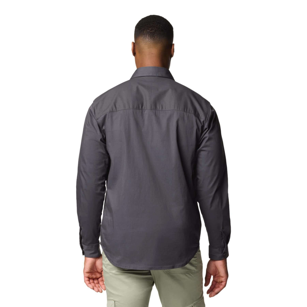 Columbia Men's Landroamer Twill Long Sleeve Shirt Shark / Small-Shark / Medium-Shark / Large-Shark / X-Large-Shark / XX-Large - 53 Degrees North 