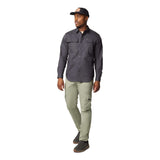 Columbia Men's Landroamer Twill Long Sleeve Shirt Shark / Small-Shark / Medium-Shark / Large-Shark / X-Large-Shark / XX-Large - 53 Degrees North 