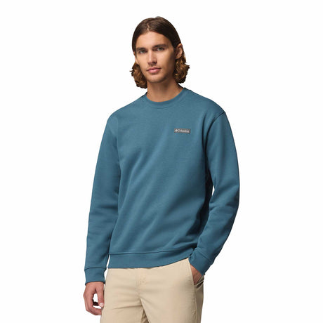 Columbia Men's Meridian Creek Crew Sweater Everblue / Small-Everblue / Medium-Everblue / Large-Everblue / X-Large-Everblue / XX-Large - 53 Degrees North 