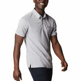 Columbia Men's Nelson Point Polo Collegiate Navy/Graphite / Small-Collegiate Navy/Graphite / Medium-Collegiate Navy/Graphite / Large-Collegiate Navy/Graphite / X-Large-Collegiate Navy/Graphite / XX-Large - 53 Degrees North 