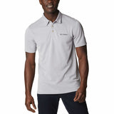 Columbia Men's Nelson Point Polo Collegiate Navy/Graphite / Small-Collegiate Navy/Graphite / Medium-Collegiate Navy/Graphite / Large-Collegiate Navy/Graphite / X-Large-Collegiate Navy/Graphite / XX-Large - 53 Degrees North 