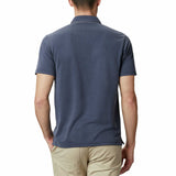Columbia Men's Nelson Point Polo Collegiate Navy/Graphite / Small-Collegiate Navy/Graphite / Medium-Collegiate Navy/Graphite / Large-Collegiate Navy/Graphite / X-Large-Collegiate Navy/Graphite / XX-Large - 53 Degrees North 