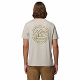 Columbia Men's Parsons Point Short Sleeve Back Graphic T-Shirt Black Heather/Splatter Gem / Small-Black Heather/Splatter Gem / Medium-Black Heather/Splatter Gem / Large-Black Heather/Splatter Gem / X-Large-Black Heather/Splatter Gem / XX-Large - 53 Degrees North 