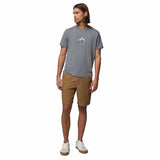 Columbia Men's Parsons Point Short Sleeve Graphic Tee Black Heather/Pointed Peaks / Small-Black Heather/Pointed Peaks / Medium-Black Heather/Pointed Peaks / Large-Black Heather/Pointed Peaks / X-Large-Black Heather/Pointed Peaks / XX-Large - 53 Degrees North 