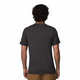 Columbia Men's Parsons Point T-Shirt Black Heather/Pointed Peaks / Small-Black Heather/Pointed Peaks / Medium-Black Heather/Pointed Peaks / Large-Black Heather/Pointed Peaks / X-Large-Black Heather/Pointed Peaks / XX-Large - 53 Degrees North 