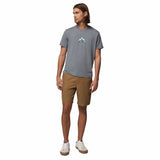 Columbia Men's Parsons Point T-Shirt Black Heather/Pointed Peaks / Small-Black Heather/Pointed Peaks / Medium-Black Heather/Pointed Peaks / Large-Black Heather/Pointed Peaks / X-Large-Black Heather/Pointed Peaks / XX-Large - 53 Degrees North 