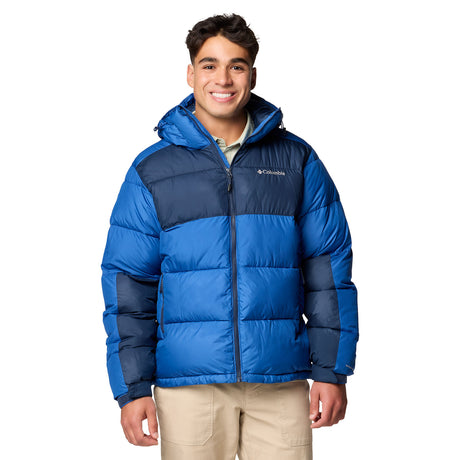 Columbia Men's Pike Lake II Hooded Jacket Mountain Blue/Collegiate Navy / Small-Mountain Blue/Collegiate Navy / Medium-Mountain Blue/Collegiate Navy / Large-Mountain Blue/Collegiate Navy / X-Large-Mountain Blue/Collegiate Navy / XX-Large - 53 Degrees North 