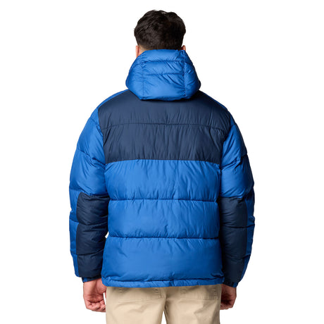 Columbia Men's Pike Lake II Hooded Jacket Mountain Blue/Collegiate Navy / Small-Mountain Blue/Collegiate Navy / Medium-Mountain Blue/Collegiate Navy / Large-Mountain Blue/Collegiate Navy / X-Large-Mountain Blue/Collegiate Navy / XX-Large - 53 Degrees North 