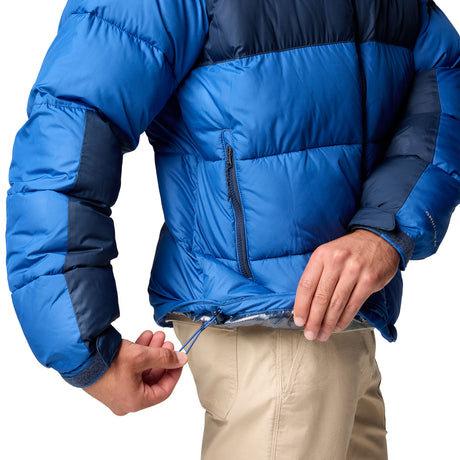 Columbia Men's Pike Lake II Hooded Jacket Mountain Blue/Collegiate Navy / Small-Mountain Blue/Collegiate Navy / Medium-Mountain Blue/Collegiate Navy / Large-Mountain Blue/Collegiate Navy / X-Large-Mountain Blue/Collegiate Navy / XX-Large - 53 Degrees North 