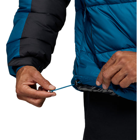 Columbia Men's Pike Lake II Hooded Jacket Phoenix Blue/Black / Small - 53 Degrees North