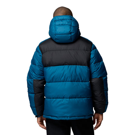 Columbia Men's Pike Lake II Hooded Jacket Phoenix Blue/Black / Small - 53 Degrees North