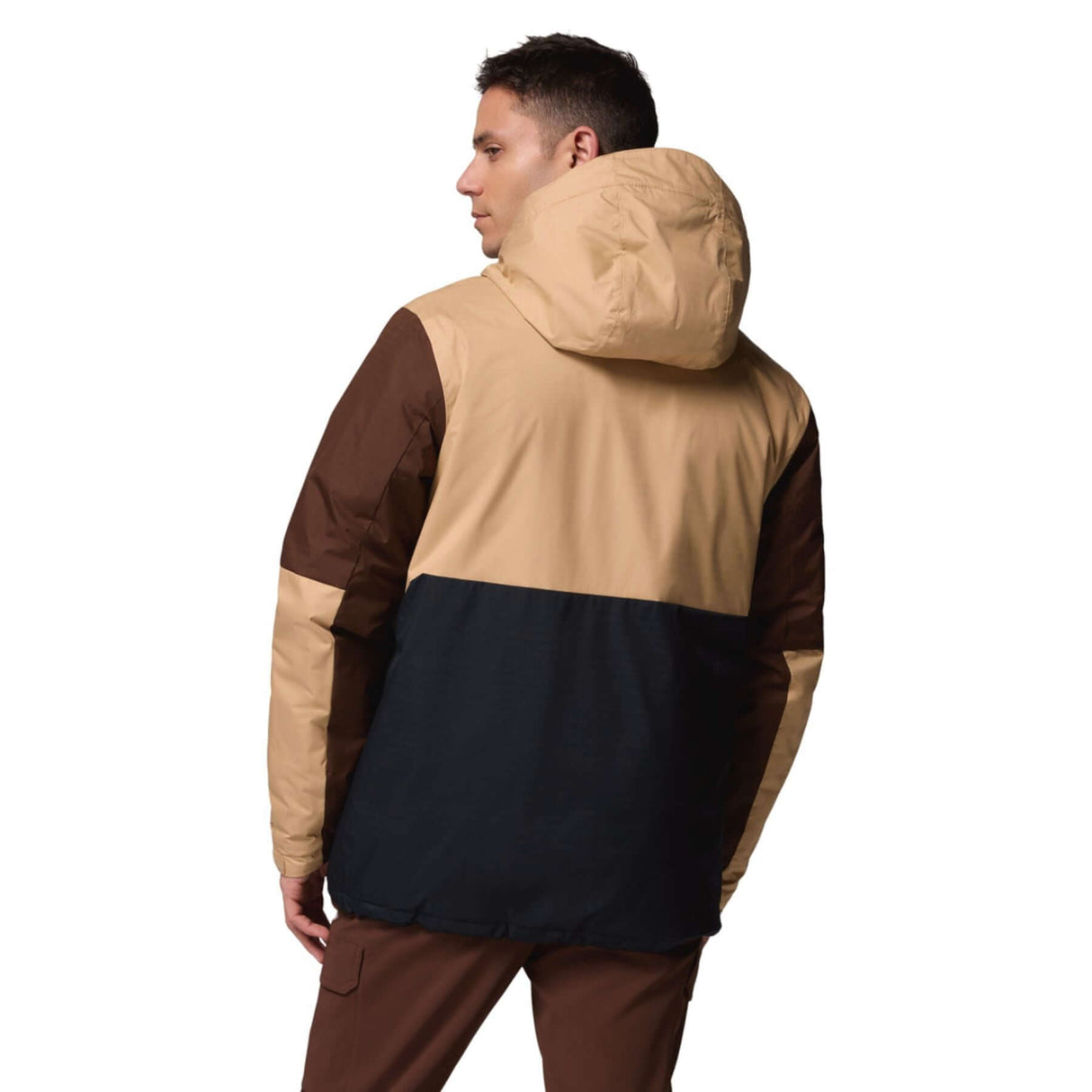 Columbia Men's Point Park II Insulated Jacket Black/Toacco/Canoe / Small-Black/Toacco/Canoe / Medium-Black/Toacco/Canoe / Large-Black/Toacco/Canoe / X-Large-Black/Toacco/Canoe / XX-Large - 53 Degrees North 
