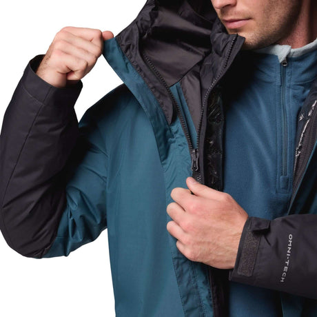 Columbia Men's Point Park Interchange Jacket Everblue/Shark / Small-Everblue/Shark / Medium-Everblue/Shark / Large-Everblue/Shark / X-Large-Everblue/Shark / XX-Large - 53 Degrees North 