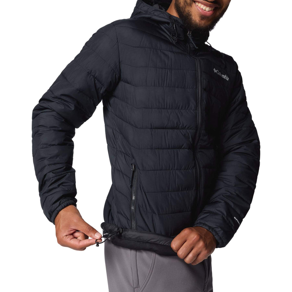 Columbia Men's Powder Lite II Hooded Jacket Rain Forest/Canoe/Black / Small-Rain Forest/Canoe/Black / Medium-Rain Forest/Canoe/Black / Large-Rain Forest/Canoe/Black / X-Large-Rain Forest/Canoe/Black / XX-Large - 53 Degrees North 