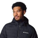 Columbia Men's Powder Lite II Hooded Jacket Rain Forest/Canoe/Black / Small-Rain Forest/Canoe/Black / Medium-Rain Forest/Canoe/Black / Large-Rain Forest/Canoe/Black / X-Large-Rain Forest/Canoe/Black / XX-Large - 53 Degrees North 