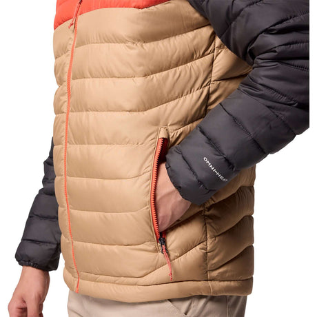 Columbia Men's Powder Lite II Hooded Jacket Rain Forest/Canoe/Black / Small-Rain Forest/Canoe/Black / Medium-Rain Forest/Canoe/Black / Large-Rain Forest/Canoe/Black / X-Large-Rain Forest/Canoe/Black / XX-Large - 53 Degrees North 