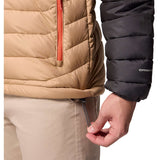 Columbia Men's Powder Lite II Hooded Jacket Rain Forest/Canoe/Black / Small-Rain Forest/Canoe/Black / Medium-Rain Forest/Canoe/Black / Large-Rain Forest/Canoe/Black / X-Large-Rain Forest/Canoe/Black / XX-Large - 53 Degrees North 