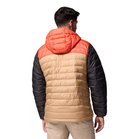 Columbia Men's Powder Lite II Hooded Jacket Rain Forest/Canoe/Black / Small-Rain Forest/Canoe/Black / Medium-Rain Forest/Canoe/Black / Large-Rain Forest/Canoe/Black / X-Large-Rain Forest/Canoe/Black / XX-Large - 53 Degrees North 
