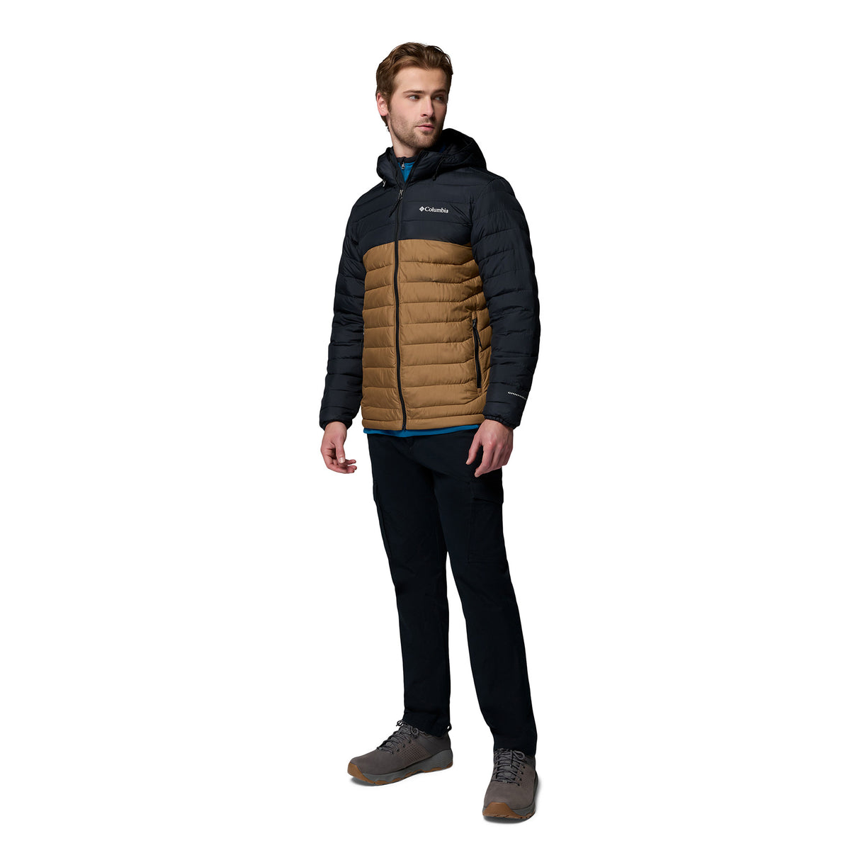 Columbia Men's Powder Lite II Hooded Jacket Black / Small - 53 Degrees North