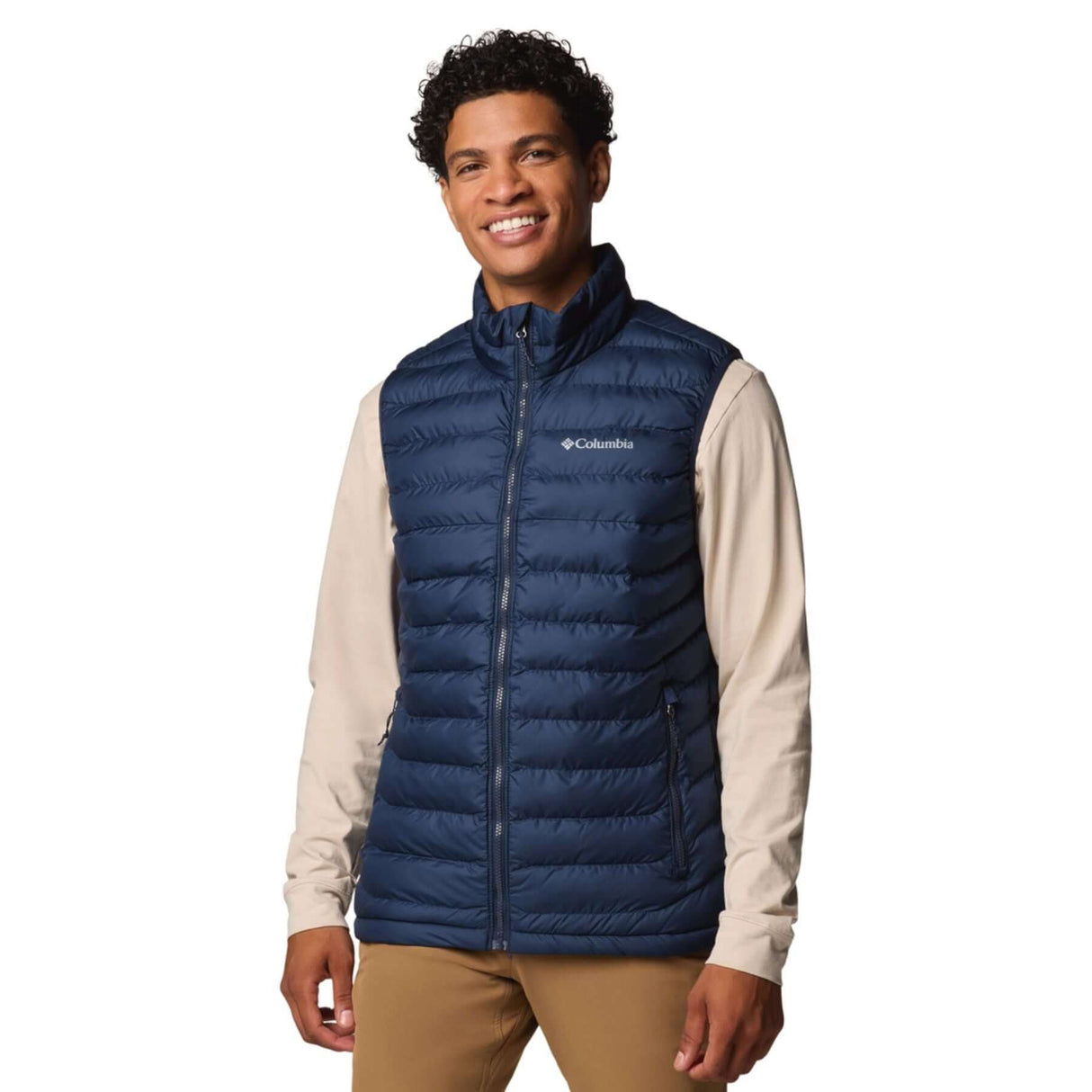 Columbia Men's Powder Lite II Vest Collegiate Navy / Small-Collegiate Navy / Medium-Collegiate Navy / Large-Collegiate Navy / X-Large-Collegiate Navy / XX-Large - 53 Degrees North 