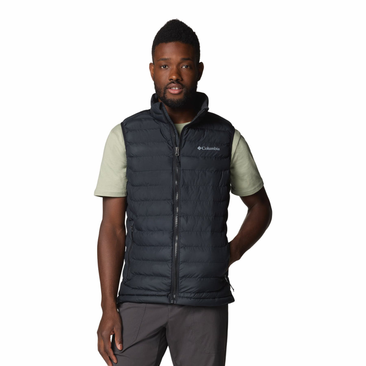 Columbia Men's Powder Lite II Vest Black / Small - 53 Degrees North